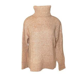 Banana Republic camel turtleneck sweater XS